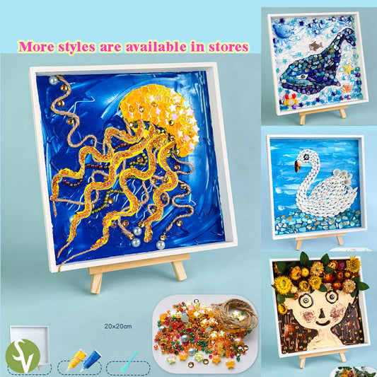 Human or animal Mosaic Art DIY Kit Mosaic Tray Fun crafting activity