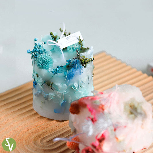 DIY Scented Botanical Jelly Candle DIY Candle Kit House warming gift