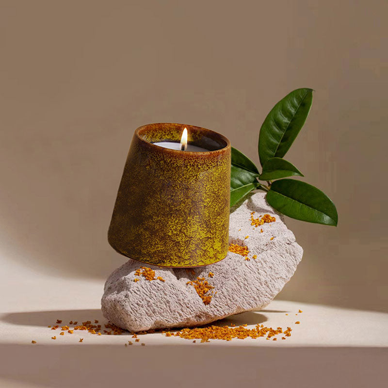Handmade Tea lights | Gift Set | Elegant Ceramic Aromatherapy Candle