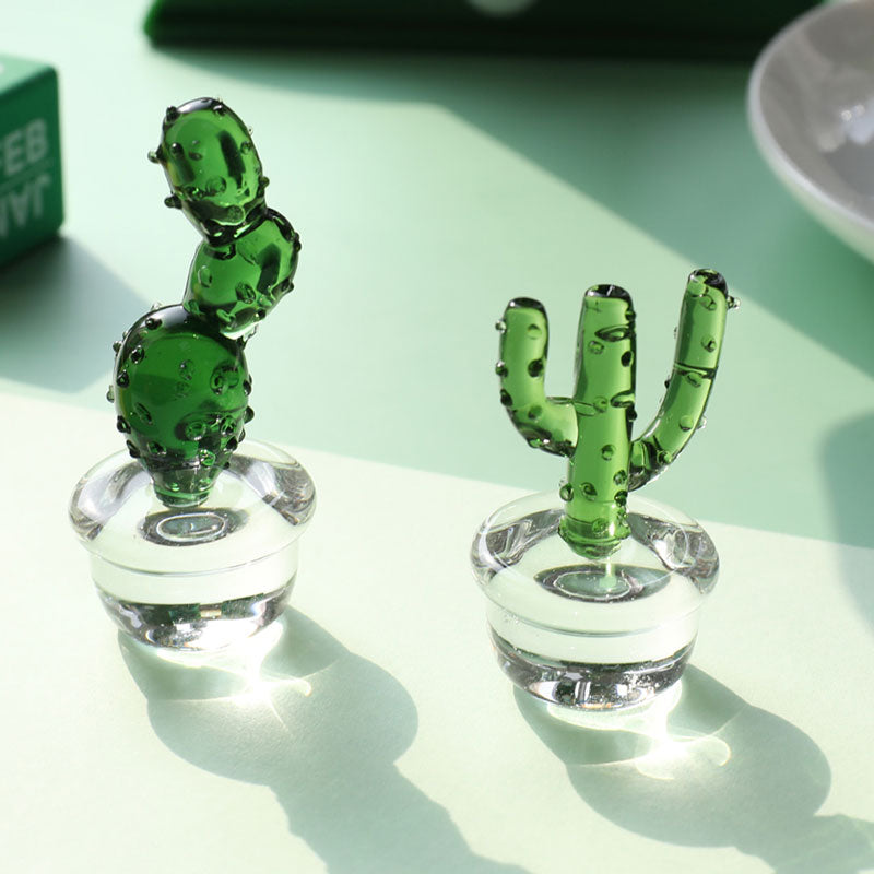 Mini Colorful Glass Plant Set | Versatile Colorful Glass Mini Plant | Gifts Set