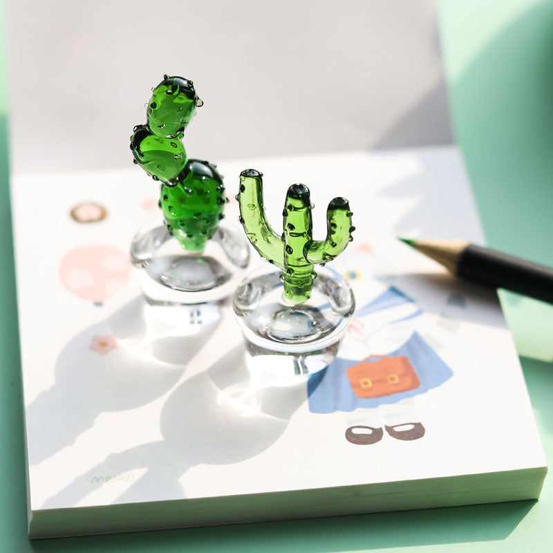 Mini Colorful Glass Plant Set | Versatile Colorful Glass Mini Plant | Gifts Set