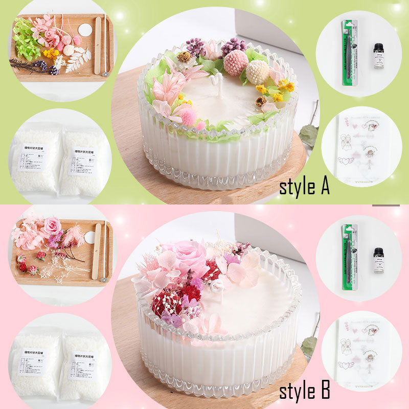 DIY Scented Botanical Jelly Candle DIY Candle Kit House warming gift