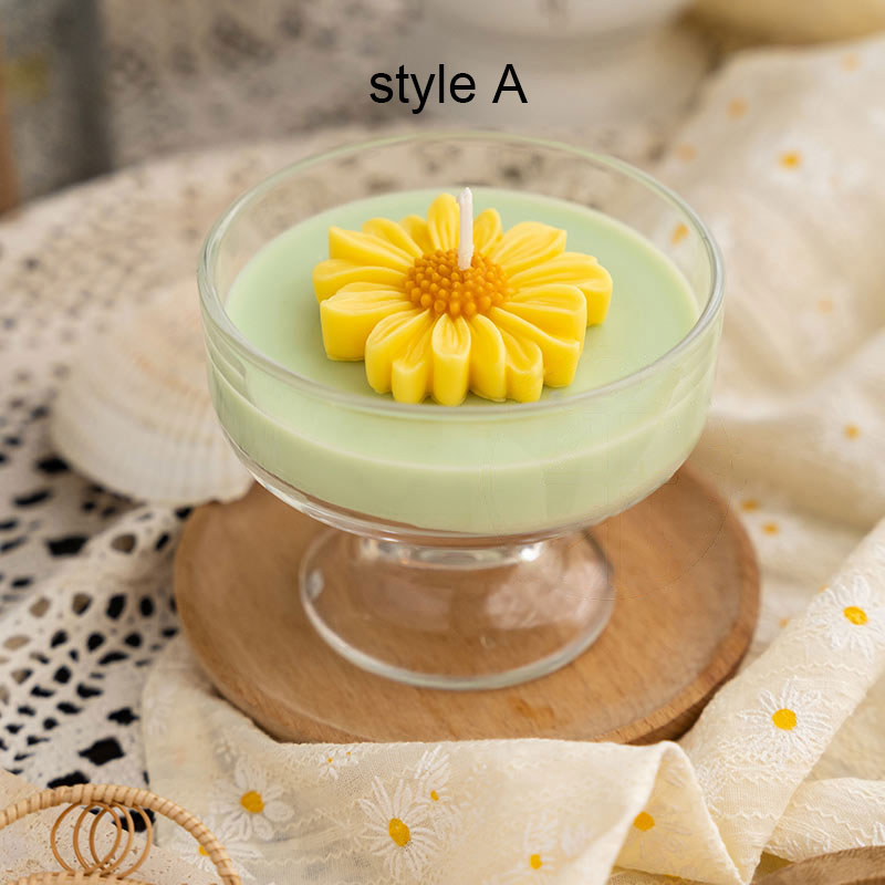 Handmade Candle | Gift set | "Childlike Joy" Daisy Aromatherapy Candle Set