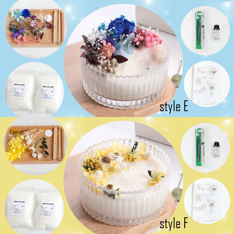 DIY Scented Botanical Jelly Candle DIY Candle Kit House warming gift