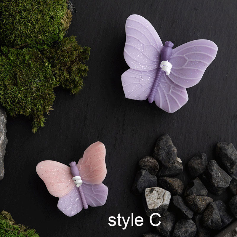 Handmade Soy Wax Candle | Gift Idea | "Dreams in Flight" Butterfly Shaped Aromatherapy Candle Set