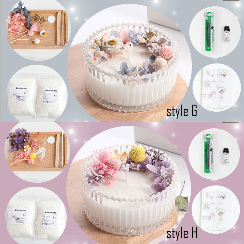 DIY Scented Botanical Jelly Candle DIY Candle Kit House warming gift