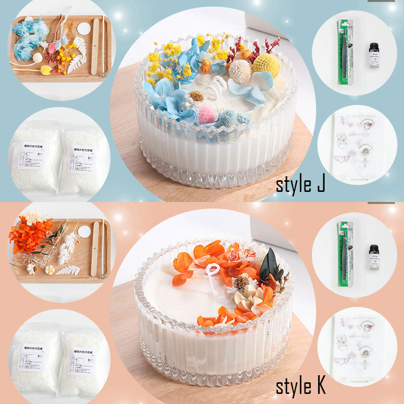 DIY Scented Botanical Jelly Candle DIY Candle Kit House warming gift
