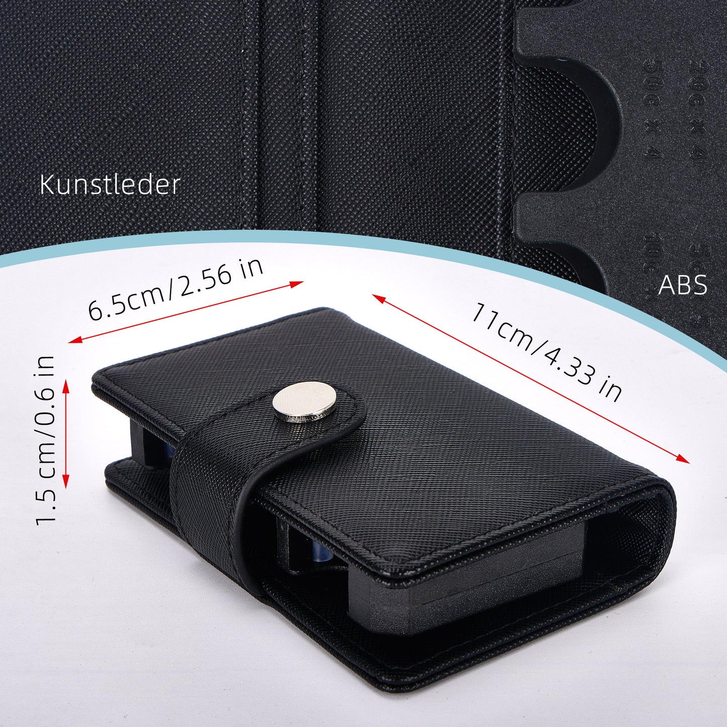 Münzbox Münzgeldbörse Kreditkartenetui