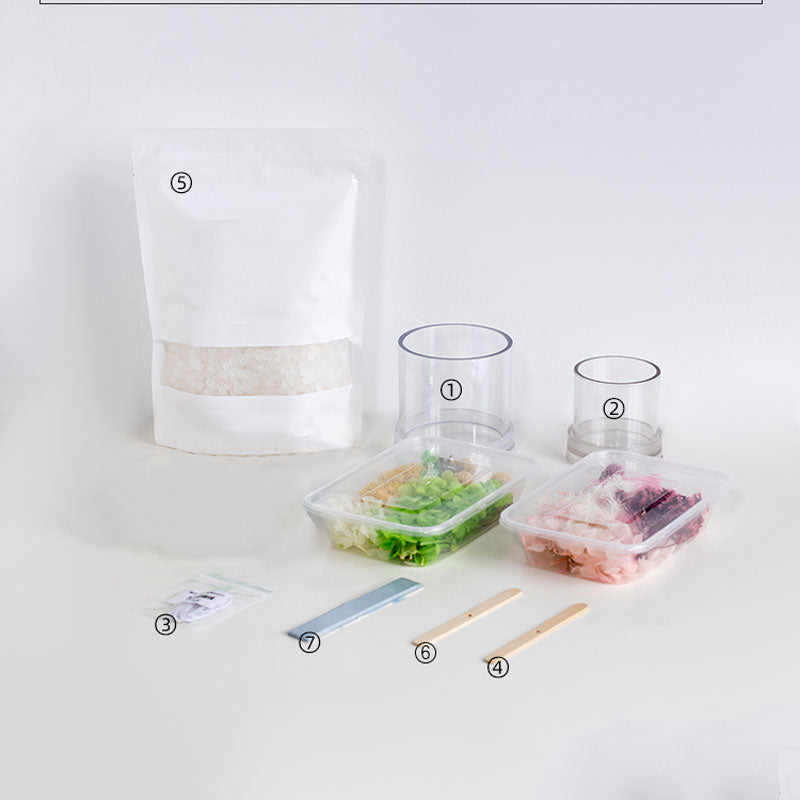 DIY Scented Botanical Jelly Candle DIY Candle Kit House warming gift