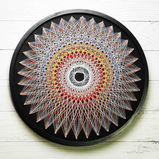 Mandala Harmony String Art DIY Kit Mandala DIY Wall Decor Beginner Craft