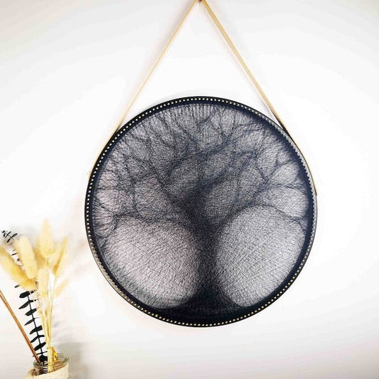 Tree of Life Family Sign Thread Painting String art DIY Wall Art Yoga D¨¦cor