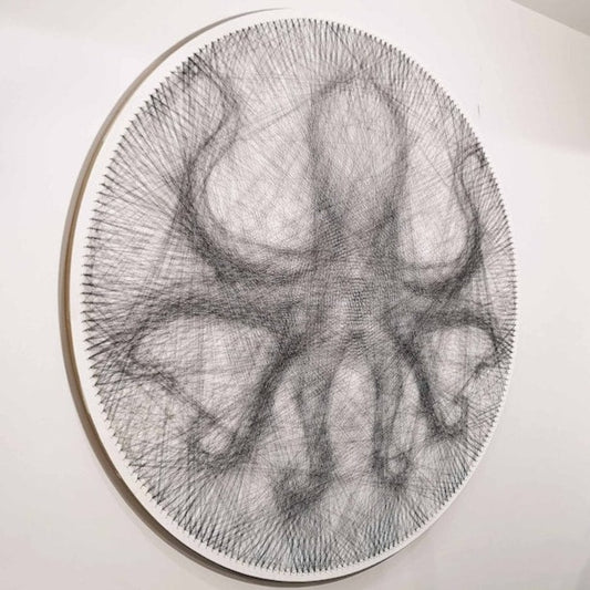 Kraken Octopus String Art DIY Nautical Wall Art Unique Handmade Gift Tentacle Art