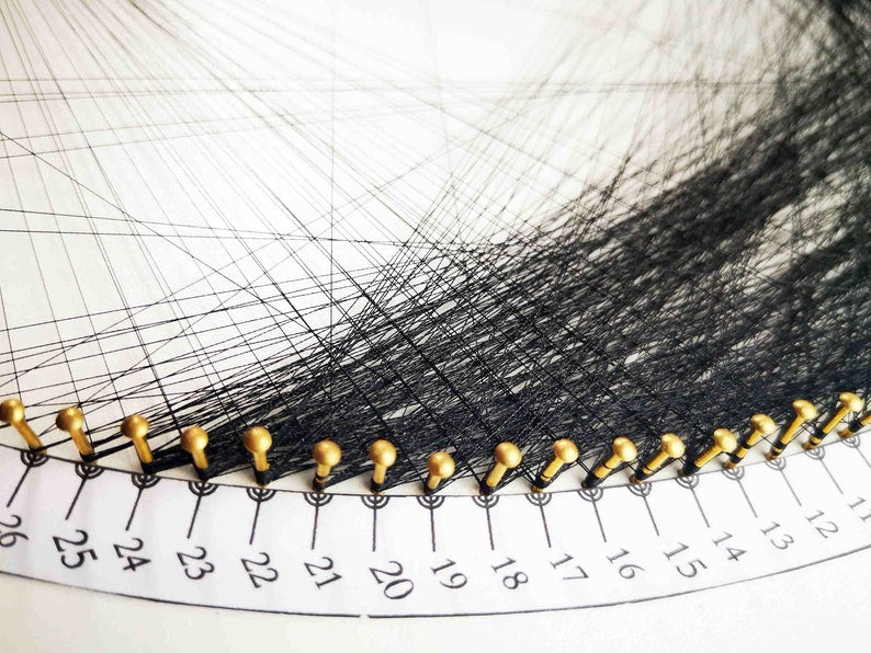 Queen Bee String Art DIY Wall Decoration Thread Art Unique Gift For her