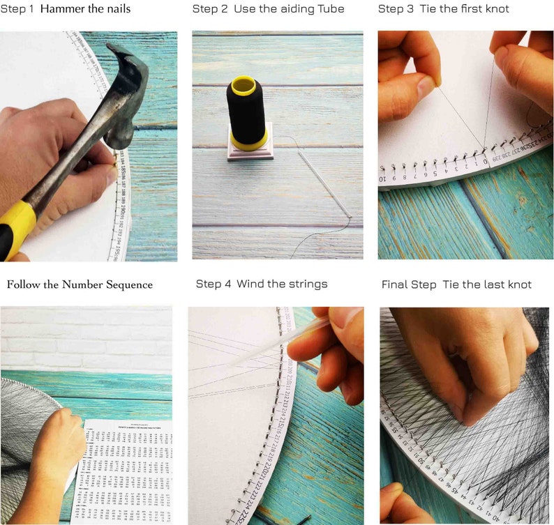 Queen Bee String Art DIY Wall Decoration Thread Art Unique Gift For her