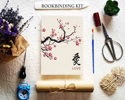 Book binding kit DIY Japanese Style Booklets Make your own travel journal