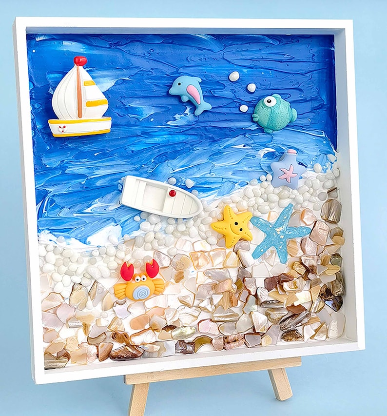 DIY Mosaic Tray Kit Mosaic Art Christmas gifts