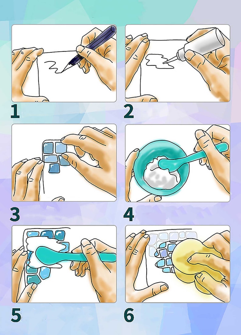 Mosaic Art DIY Kit Mosaic Tray Fun crafting activity