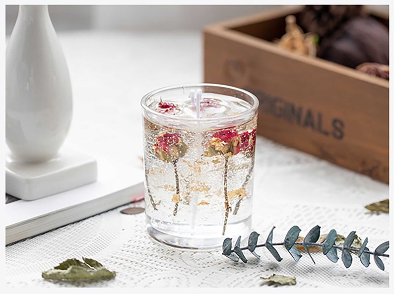 DIY Scented Botanical Jelly Candle DIY Candle Kit House warming gift