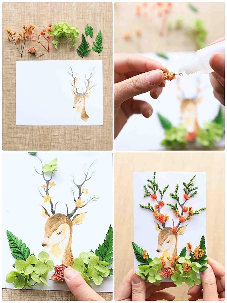 DIY Floral Invitation Card Making Kit