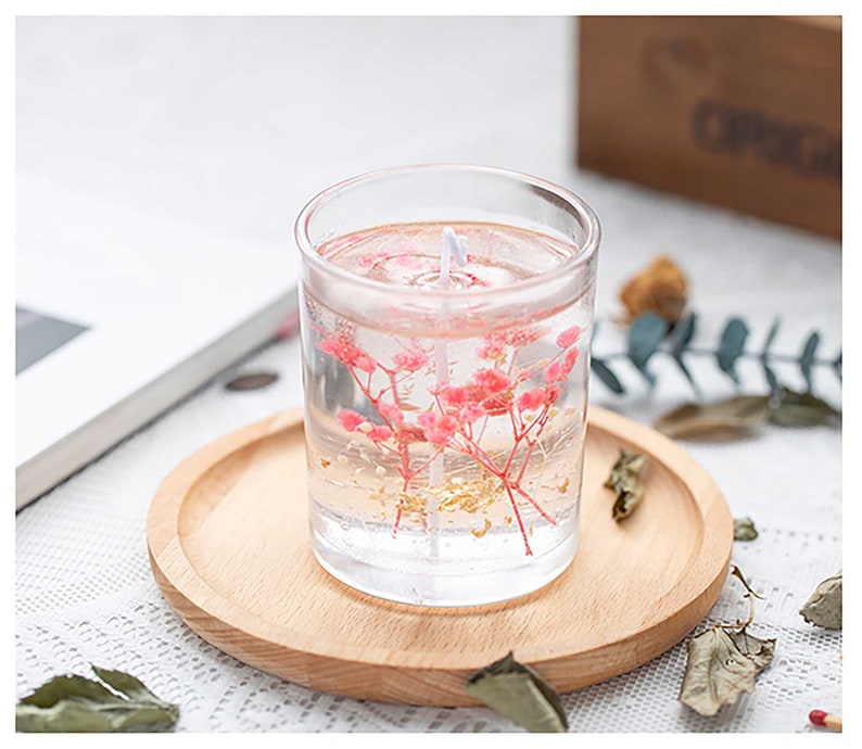 DIY Scented Botanical Jelly Candle DIY Candle Kit House warming gift