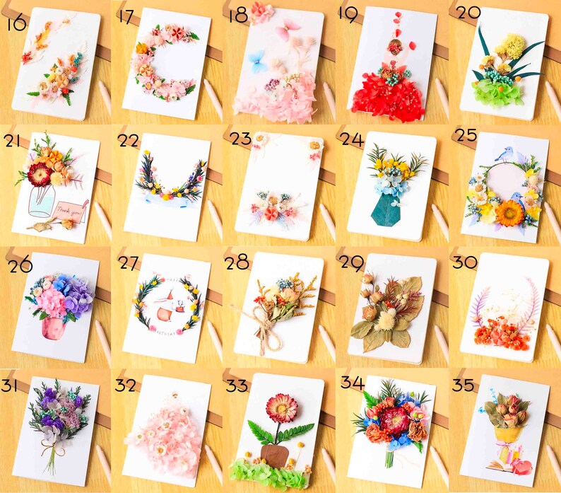 DIY Floral Invitation Card Making Kit