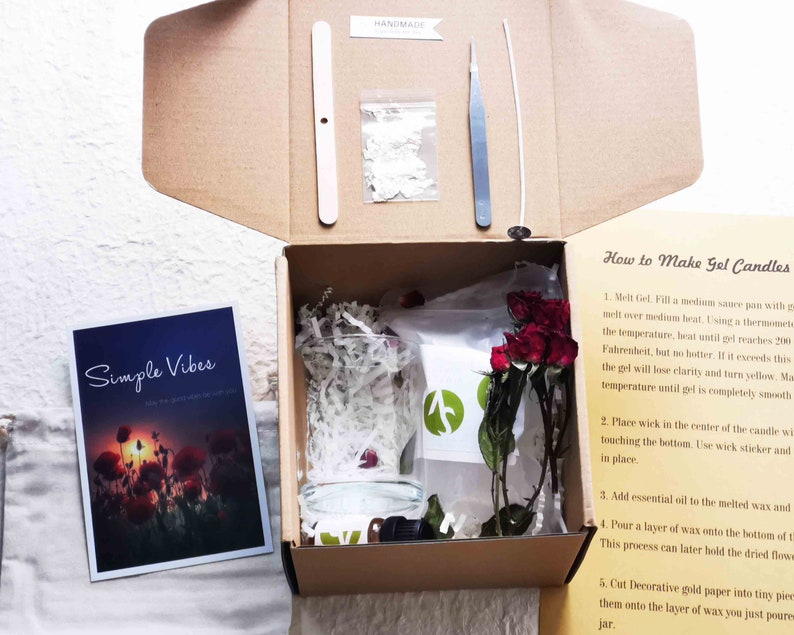 DIY Lemon Cinnamon Pillar Wax Material Kit - Festive Handmade Activity Scented Wax Crafting Set