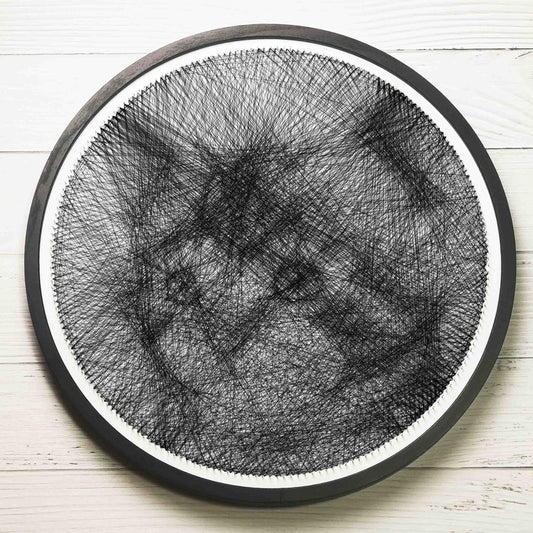 Cute Cat String Art DIY Wall Decor DIY craft kit