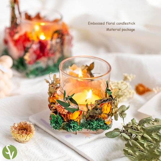 DIY Scented Botanical Jelly Candle DIY Candle Kit House warming gift