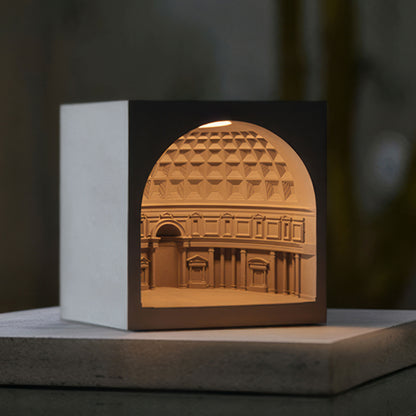 Pantheon art sculpture table night light home decor, personalized wedding favors, baby night light gifts