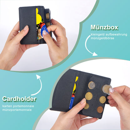 Münzbox Münzgeldbörse Kreditkartenetui