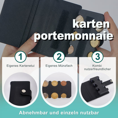 Münzbox Münzgeldbörse Kreditkartenetui