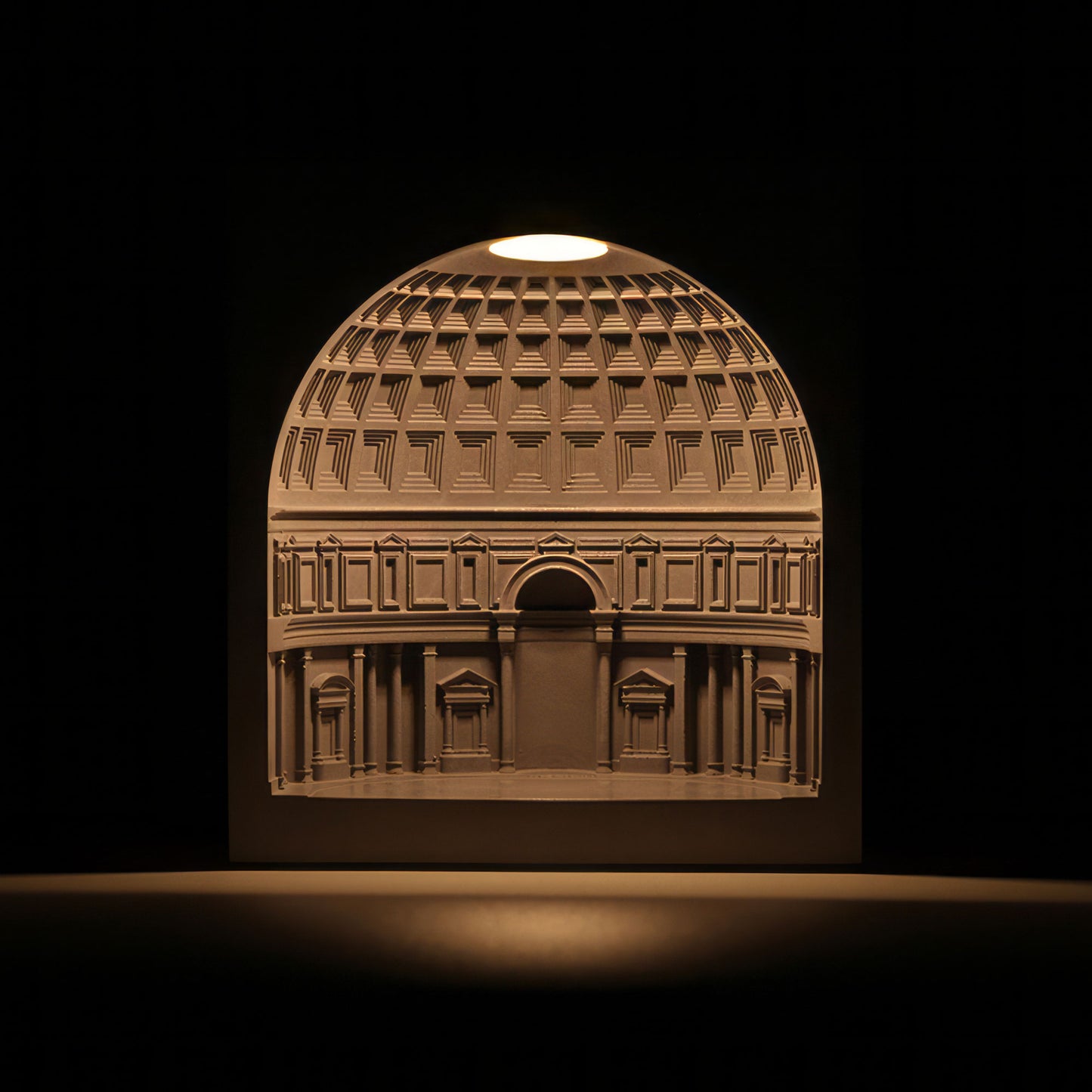 Pantheon art sculpture table night light home decor, personalized wedding favors, baby night light gifts