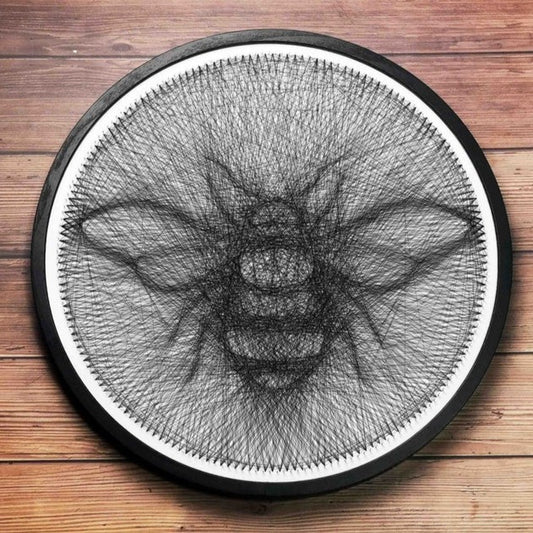 Queen Bee String Art DIY Wall Decoration Thread Art Unique Gift For her