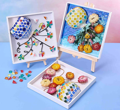 DIY Mosaic Tray Kit Mosaic Art Christmas gifts