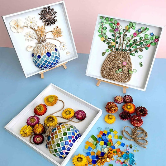 DIY Mosaic Tray Kit Mosaic Art Christmas gifts