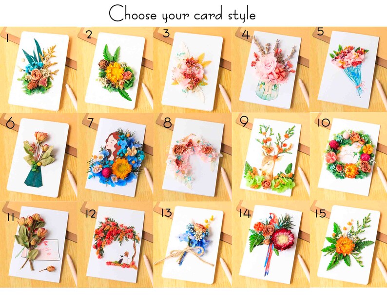 DIY Floral Invitation Card Making Kit