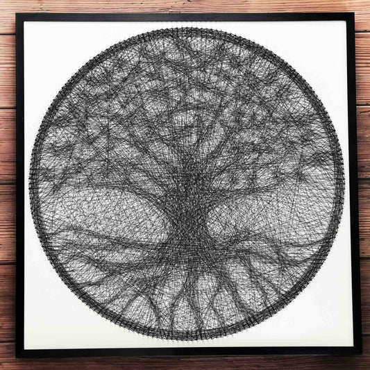 Family Tree String Art DIY Thread Painting by Numbers Wall Decor Tree of life Sign Housewarming Gift