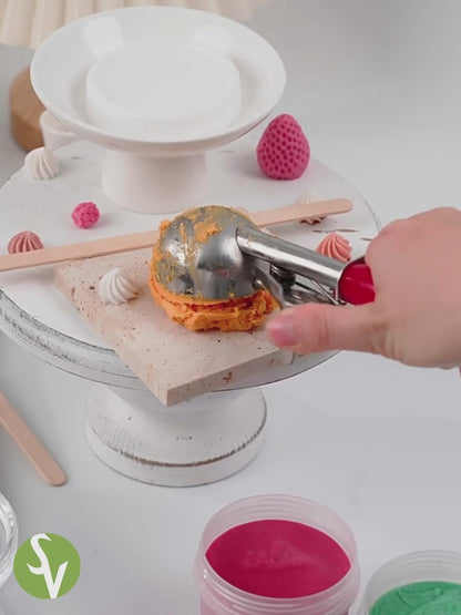 DIY Food Candle | Gift Idea | DIY Ice Cream Shaped Aromatherapy Candle Set